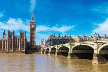 Big Ben ve Westminster Köprüsü