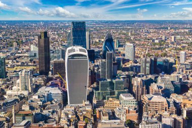 Londra 'nın panoramik manzarası