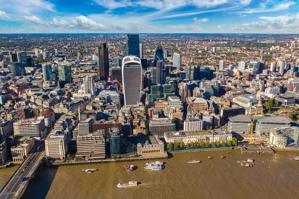 Londra hava panoramik — Stok fotoğraf