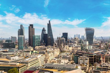 Londra 'nın panoramik manzarası