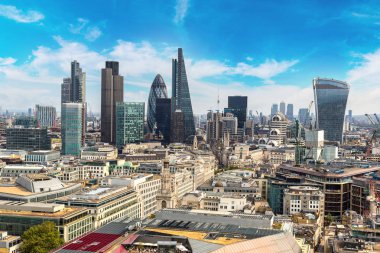 Londra 'nın panoramik manzarası