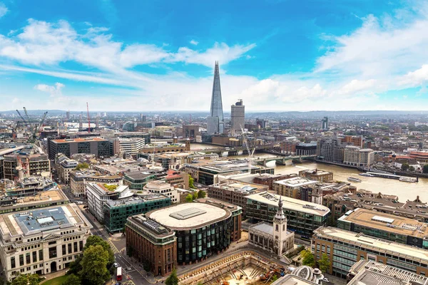 Londra hava panoramik — Stok fotoğraf