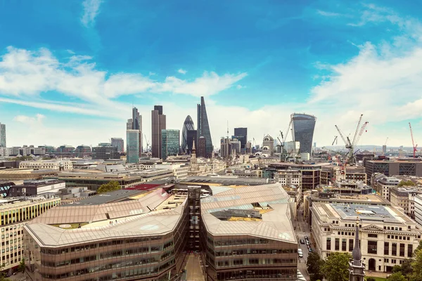 Panoramiczny widok na Londyn — Zdjęcie stockowe