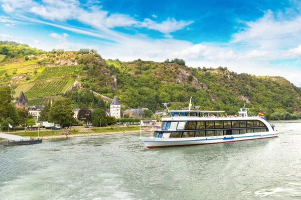 Romantic Rhine valley — Stock Photo, Image