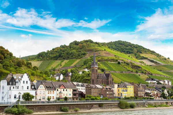 Romantis lembah Rhine — Stok Foto
