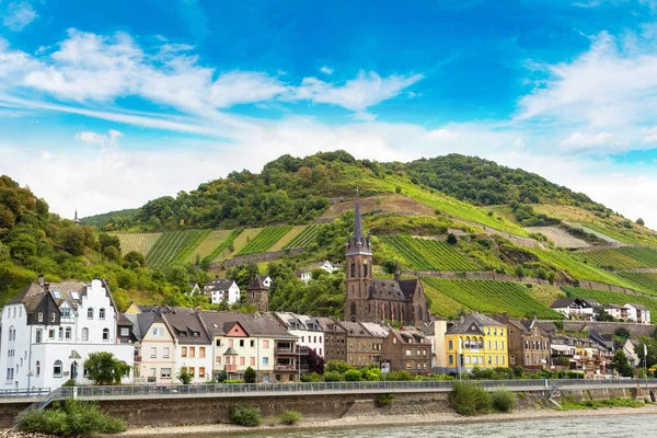 Romantiska Rhendalen — Stockfoto