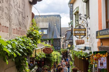 Rudesheim eski mimarisi