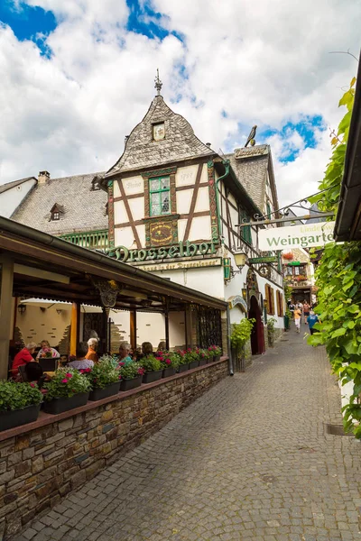 Давній архітектурі Rudesheim — стокове фото