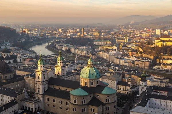 Salzburgi katedrális, Ausztria — Stock Fotó