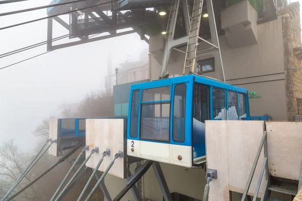 Funicular in San Marino — Stock Photo, Image