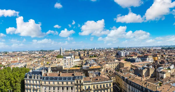 Panoramic aerial view of Bordeaux — Stock Photo, Image