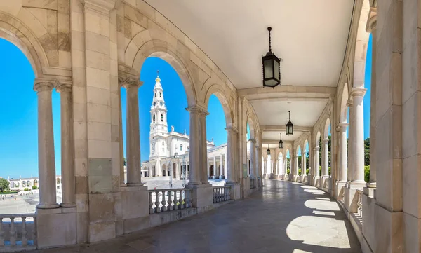 O Santuário de Fátima em Portugal — Fotografia de Stock