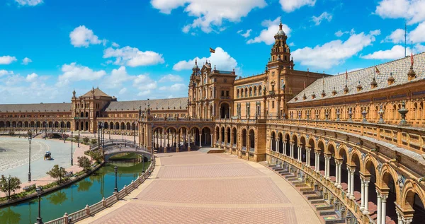 Panorama of Spanish Square — Stock Photo, Image