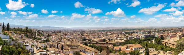 Vista aérea panorámica de Granada —  Fotos de Stock