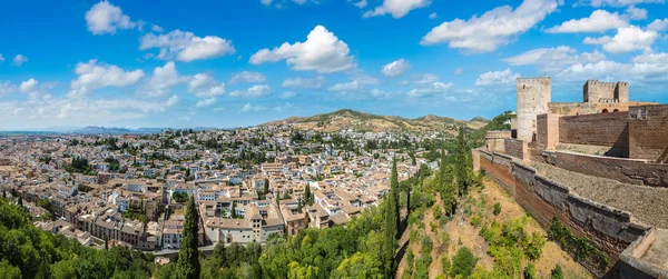 Nasridernas och palace av Charles V i Alhambra — Stockfoto