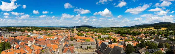 Panoramic aerial view of Goslar — Stock Photo, Image