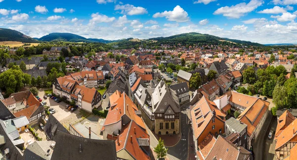 Panoramic aerial view of Goslar — Stock Photo, Image