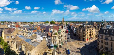 Oxford panoramik havadan görünümü