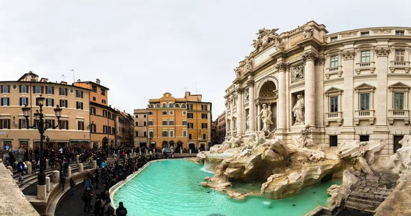 Fountain di Trevi en Roma —  Fotos de Stock