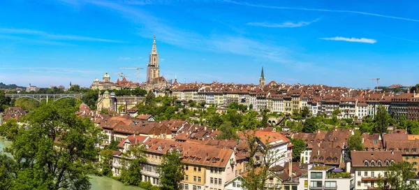 Panoramisch uitzicht op bern — Stockfoto