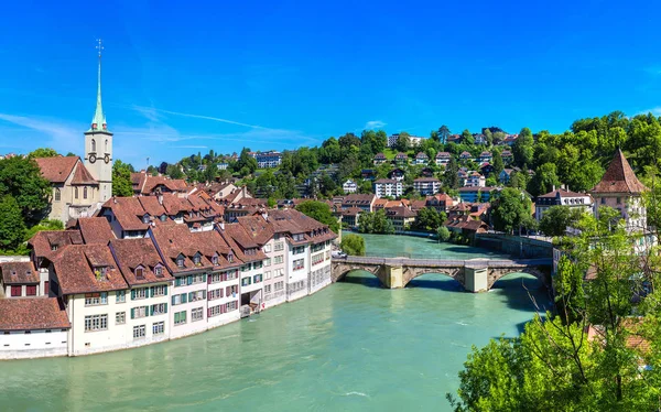 Bern panoramik manzaralı — Stok fotoğraf