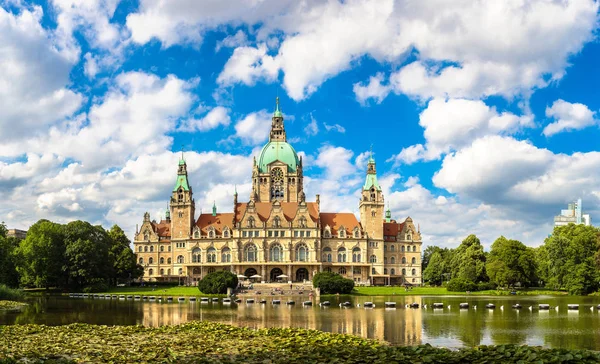 New City Hall in Hannover — Stock Photo, Image