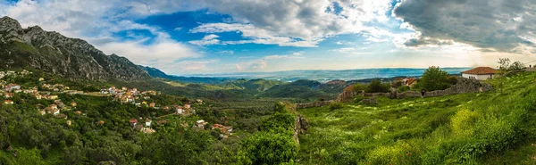 Vue depuis le château de Kruja, Albanie — Photo