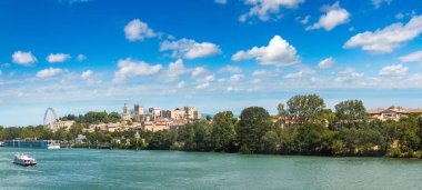 Papalar Sarayı ve Rhone Nehri 
