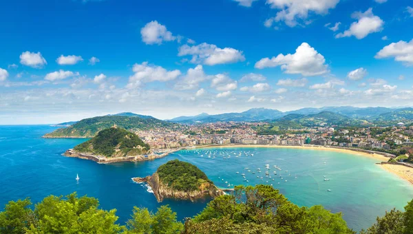 San Sebastian panoramik havadan görünümü