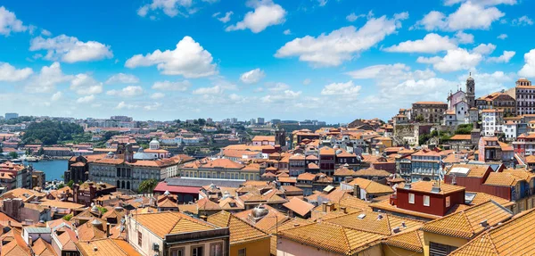 Panoramic aerial view of Porto — Stock Photo, Image