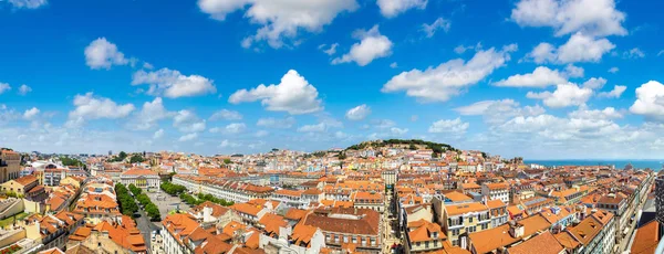 Πανοραμική άποψη της Λισαβόνας — Φωτογραφία Αρχείου