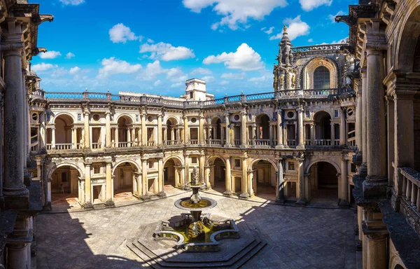 Castillo templario medieval en Tomar — Foto de Stock