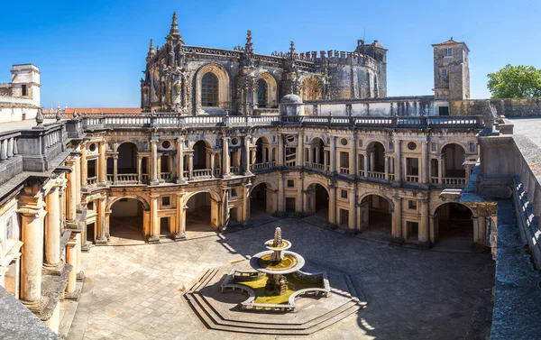 Castillo templario medieval en Tomar — Foto de Stock