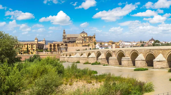 Romaren överbryggar i cordoba — Stockfoto