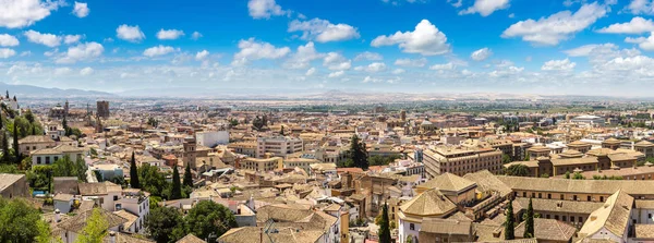 Granada panoramik havadan görünümü