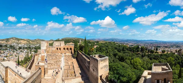 Nasrid ve Alhambra Charles Sarayı V — Stok fotoğraf