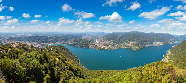 Lago de Como em itália — Fotografia de Stock