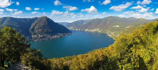 Lago di Como in italia — Foto Stock