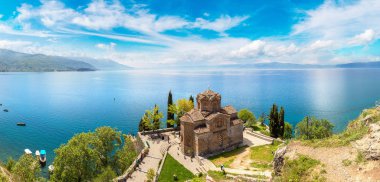 Jovan Kaneo church in Ohrid clipart