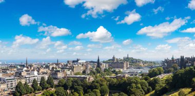 Edinburgh 'un panoramik görüntüsü