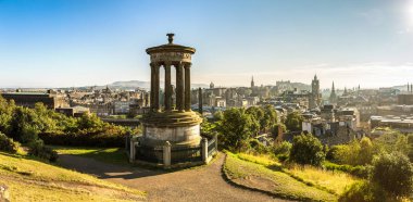 Edinburgh castle Calton Hill