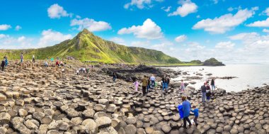 Giant's Causeway in Northern Ireland clipart