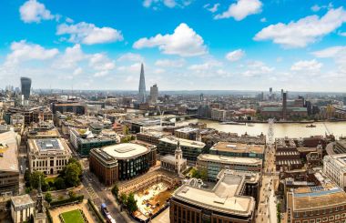 Londra hava panoramik