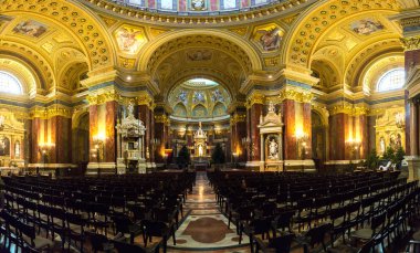 Budapeşte'de Saint stephen Bazilikası