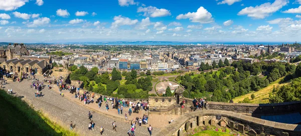 Edinburgh 'un panoramik görüntüsü — Stok fotoğraf