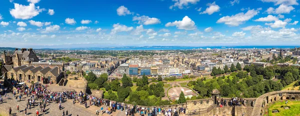 Edinburgh 'un panoramik görüntüsü — Stok fotoğraf