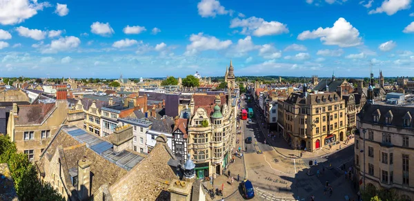 Panoramic aerial view of Oxford — Stock Photo, Image