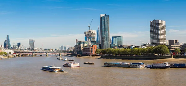 Gród Londyn i Blackfriars Bridge — Zdjęcie stockowe