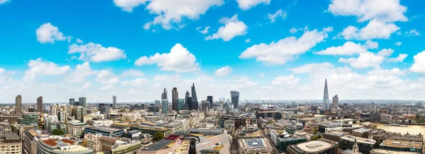 Panoramic aerial view of London — Stock Photo, Image