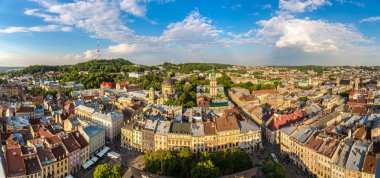 Lviv panoramik manzaralı
